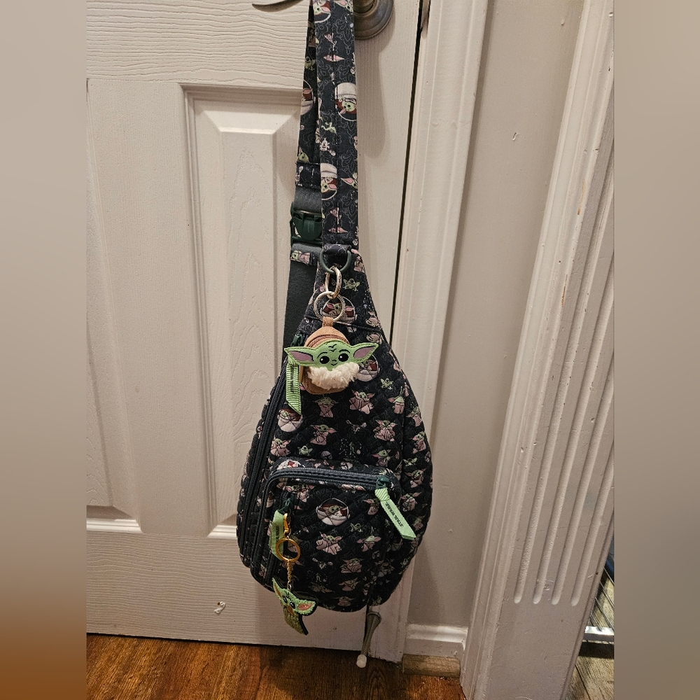 Vera Bradley Star Wars Grogu  Crossbody Backpack large